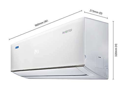 Blue Star 1.5 Ton 5 Star Inverter Split AC (2020 Model, IC518DBTX, White) 3