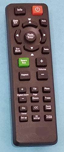 World of Remote Controls Replacement Remote Control Fit for Benq MP776ST MP772ST MP777 SP920P SP890 TX501 MS500+ MS500H MS513P MX514P MW814ST Projector 3