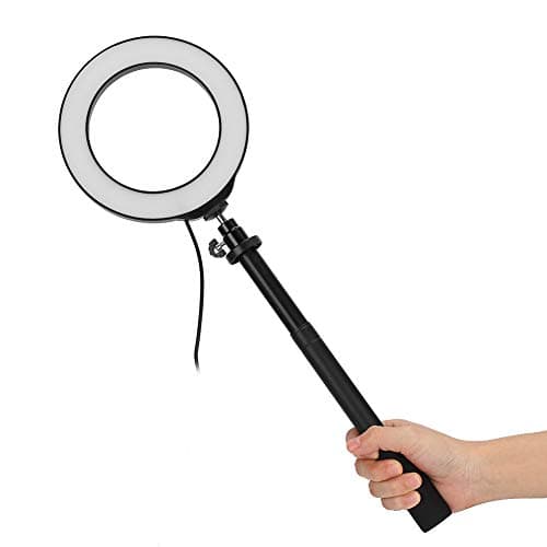 Upgrade LED Ring Light, Selfie Ring Light with Tripod Stand & Phone Holder Live Stream Ring Light, Makeup Ring Lamp for Selfie Live Stream Makeup Beauty Tattoo Hair Manicure Makeup Teaching Recording 5