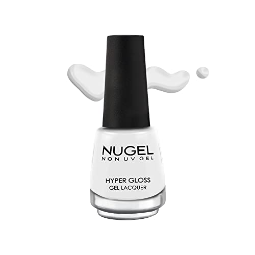 NUGEL Gel Nail Polish Combo Pack Of 3, " Black & White Collection", High Gloss, Quick Dry, CLASS MANICURE Lacquer Combo : All Clear - 01, Pure Black - 59, White Linen - 60 for Nail Art - N06, 13ml each 5