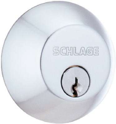 Schlage B62csv626 Commercial Double Cylinder Deadbolt, Satin Chrome 3