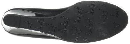 French Sole FS/NY Women's Juggle Wedge Pump,Black Patent Nappa,11 M US 5