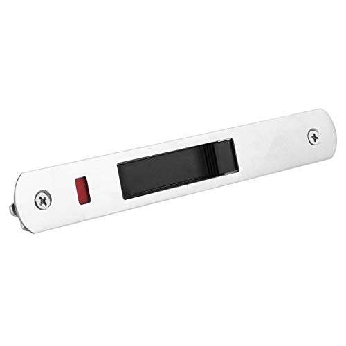 Door Lock, Household Stainless Steel Sliding Glass Door Window Single Lock Catch Hardware Fittings 6