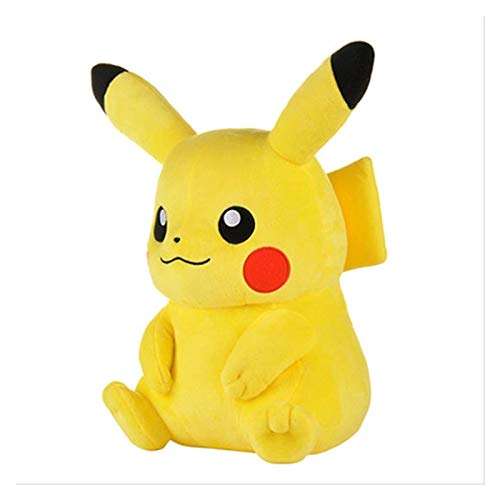 ZJSXIA 6pcs Pokemon Plush Toys Pikachu Psyduck Squirtle Charmander Bulbasaur Cartoon Anime Figures Plush Dolls Kids Gifts 20cm Plush Toys 6