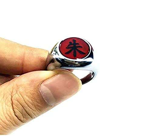 AKATSUKI Anime Rings in New Gift Box Birthday Gift and Cosplay Prop (A203) 5