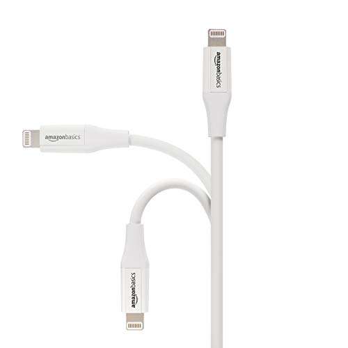 Amazon Basics USB A to Lightning MFi Certified Charging Cable (White, 1.8 meter) 3