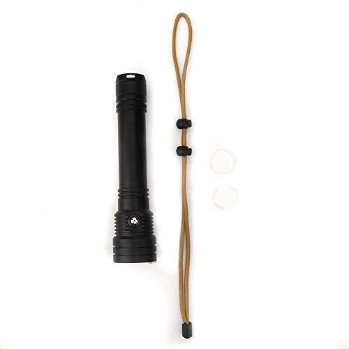 Powerful LED flashlight, illuminance Up to 2500 lm underwater diving light for lighting 4