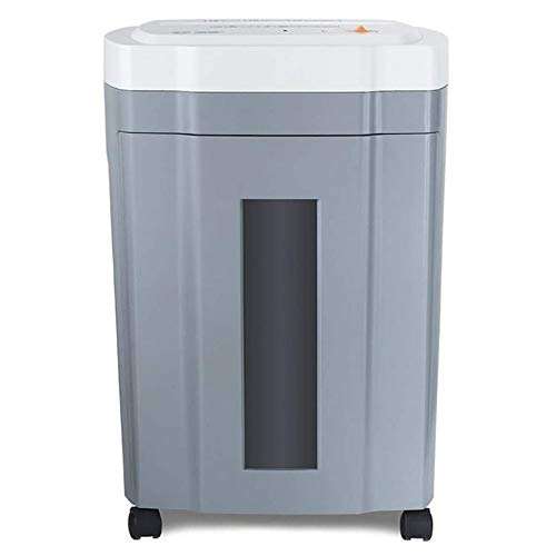 Shredder for Home/Office Paper Shredder,Cross-Cut Paper and Credit Card Shredder, Security Level P-4,10 Pieces Can Be Crushed at A Time, Lasting 10 Minutes, 15L Capacity 2