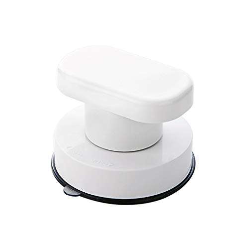 WMMING Suction Cup Door Handle Round Sliding Glass Door Drawer Handle Bathroom Door and Window Convenient Handle Durable, Non-Slip, Beautiful (Size : BHBCASEE) 2