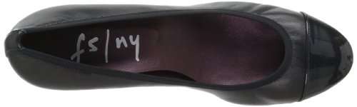 French Sole FS/NY Women's Juggle Wedge Pump,Black Patent Nappa,11 M US 6