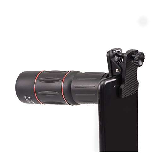 YFJLOVE YUFENGJIAO 18X Telescope Optical Zoom Mobile Phone Lens Fit for iPhone Samsung Smartphones Clip Universal Camera Lens (Color : with Tripod) 6