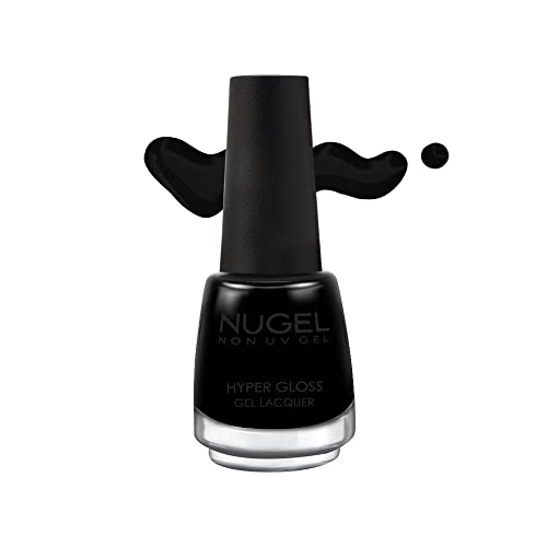 NUGEL Gel Nail Polish Combo Pack Of 3, " Black & White Collection", High Gloss, Quick Dry, CLASS MANICURE Lacquer Combo : All Clear - 01, Pure Black - 59, White Linen - 60 for Nail Art - N06, 13ml each 4