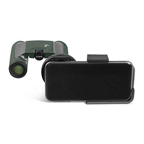 Swarovski 10x25 CL Pocket Binoculars (Green, Wild Nature Field Bag) 4