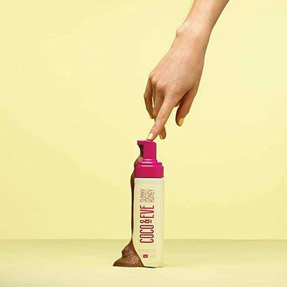 Coco & Eve Sunny Honey Bali Bronzing Foam (Ultra Dark). Natural Sunless Self Tanner Mousse. Anti Cellulite, Anti Aging, Organic Sunless Self Tanning Lotion 4