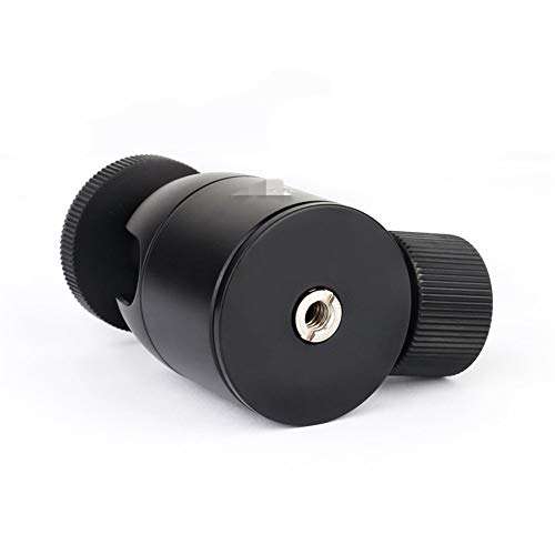 guizhoujiufu Camera Accessories 30mm / 24mm / 19mm Mini Ball Head Tripod Ballhead for Mobile Phone Smartphone DSLR Camera with 1/4" to 3/8" Adapter (Color : C19 Red) 5