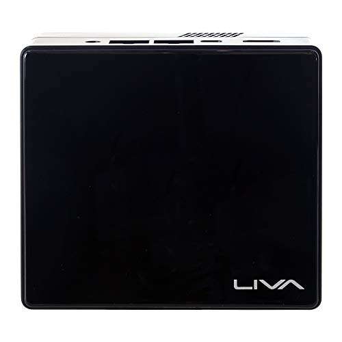 ECS Elitegroup Liva Z3E Plus Desktop Mini PC (Intel 10th gen core i5-10210U Quad-core, 4GB RAM, 256GB SSD, WiFi, HDMI in), Black, Model Number: Liva Z3E Plus i5-10210U 2