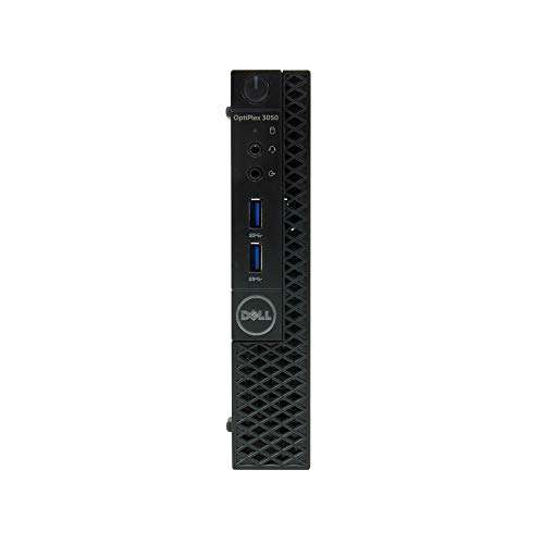Dell OptiPlex 3050 - Micro Intel Core i5-7600T 2.8 GHz, 16GB RAM, 256GB M.2-NVMe, Windows 10 Pro 64bit, (Renewed) 3