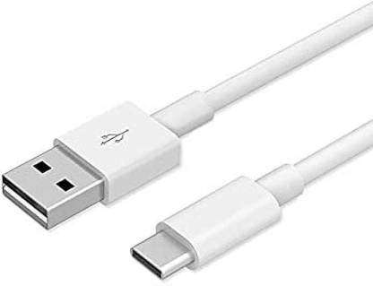 Namdev Retails USB Type-C to USB-A 2.0 Male Cable - 1 Meters - White 2