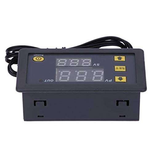 12V 20A W3230 LCD Digital Thermostat Temperature Controller Meter Digital Thermostat Regulator High Temp Alarm 3