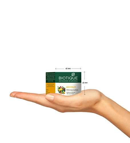 Biotique Bio Fruit Whitening Lip Balm, 12g & Biotique Almond Oil Ultra Rich Body Wash, Botanical Extracts, 200 ml 4