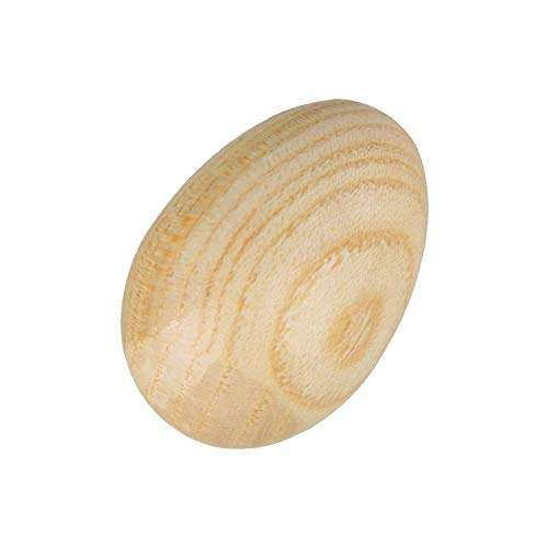 Cuteam Egg Shaker Toy, 2Pcs Woo-den Egg Shaker Rattle Children Early Education Musical Instrument Toy 2pcs 5