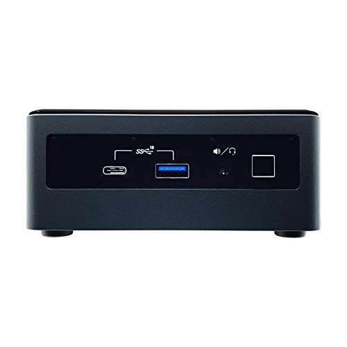 Intel NUC NUC10i5FNH Ultra Small Mini PC/HTPC - 10th Gen Intel Quad-Core i5-10210U up to 4.20 GHz CPU, 32GB DDR4 RAM, 256GB SSD + 1TB HDD, Wi-Fi + Bluetooth, Intel UHD Graphics, Windows 10 Pro 2