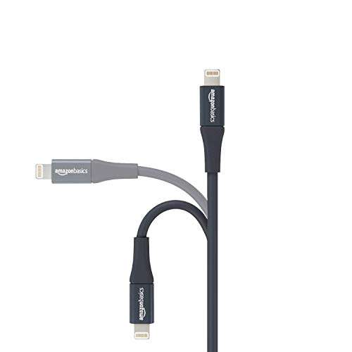 AmazonBasics Apple Certified Lightning to USB Charge and Sync Extra Tough Cable, 6 Feet (1.8 Meters) - Grey 4