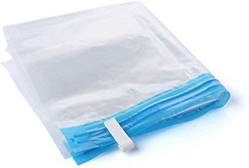LIGHT VIEW Space Saver Saving Storage Vacuum Seal Compressed Organizer Bag L 80x120cm 3