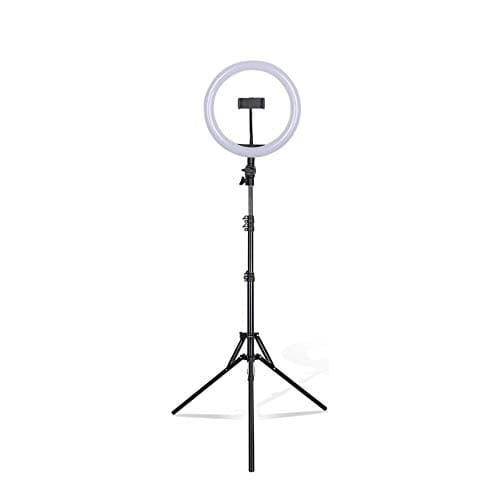 Led Ring Light Kit with Tripod Stand Mobile Phone Live Ring Light for Live Streaming, Makeup, Selfie Photography,Phone Video Shooting,Vlog 2