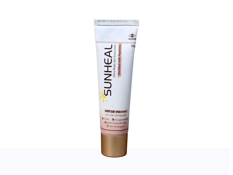 Sunheal Ultra Matte Gel Sunscreen SPF 50+ PA++++ 50gms 4