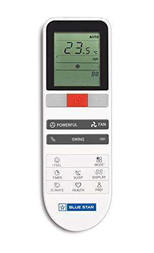 Blue Star 1.5 Ton 5 Star Inverter Split AC (2020 Model, IC518DBTX, White) 5