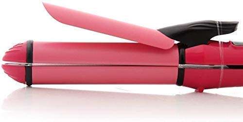 2-in-1 Ceramic Plate Essential Combo Beauty Set of Hair Straightener and Plus Curler hair curler for women, hair straightner for women, hair 5