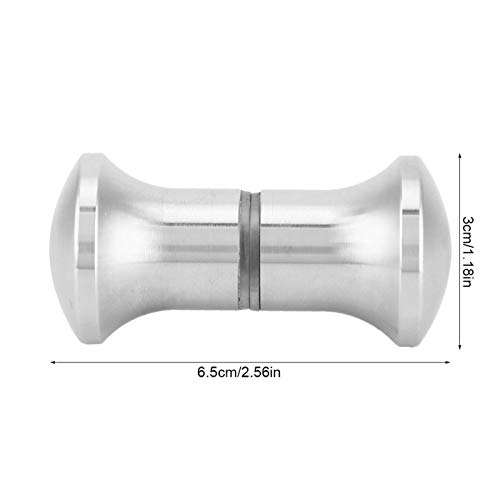 304 Stainless Steel Glass Door Handle Shower Room Door Knob Mushroom Round Drawer Pulls with 4-18mm Glass Thickness 4