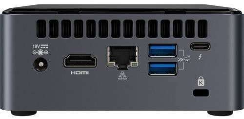 Intel NUC NUC10i5FNH1 Mini PC/HTPC, Quad-Core i5; 1.6Ghz up to 4.2Ghz Turbo, NVMe SSD, DDR4-2666 Mhz RAM, WiFi 6, BT 5.0 Thunderbolt 3, 4K Support, Triple Monitor Capable (32GB RAM + 1TB NVMe) 5