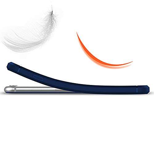 Phone Case for Samsung Galaxy A91 M80S S10 Lite with Tempered Glass Screen Protector Cover and Cell Accessories Slim Thin Rugged Silicone Glaxay A 91 GalaxyA91 Gaxaly M80 S Cases Women Men Dark Blue 6