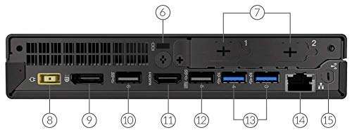 Newest Lenovo ThinkCentre M75 Tiny Mini Business Desktop PC, AMD Ryzen 5 PRO 3400GE Quad Core Upto 4.0GHz, 8GB RAM, 512GB PCIe SSD Boot + 1TB HDD, AMD Radeon Vega 11 Graphics, WiFi, Windows 10 Pro 5