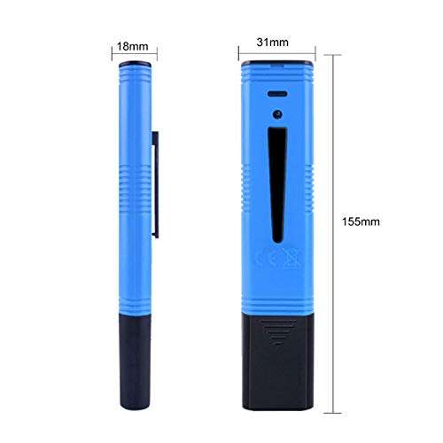 KANJJ-YU Water Quality Tester Protable LCD Digital PH Meter Pen of Tester Aquarium Pool Water Tester 6