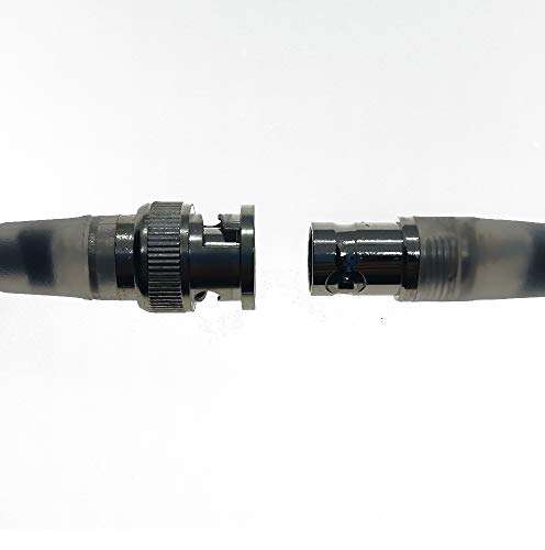 BNC Cable 50Feet BNC Male to Female Extension Connector Cable 75 Ohm HD Video Cable CCTV System of Video Security Camera DVR Monitoring System… 4