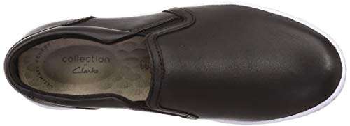 Clarks Black Coloured Womens Slip On Shoes (Size: 3.5)-26146843_Black 6
