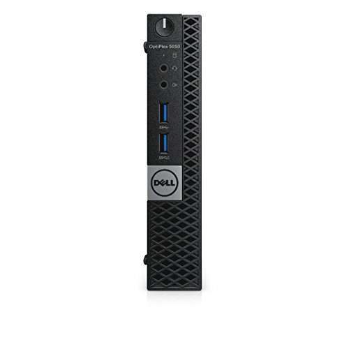 Dell OptiPlex 5050 Micro Form Factor (Intel Core i5-7500T, 8 GB DDR4, 256 GB PCIe M.2 SS Windows 10 Pro (Renewed) 4
