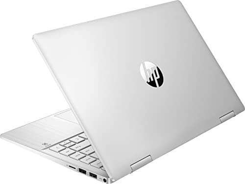 2022 HP Pavilion x360 2-in-1 14" Touchscreen Laptop, 12th Gen Intel 10-Core i5-1235U, Intel Iris Xe Graphics, 8GB DDR4 RAM, 1024GB PCIE SSD, Fingerprint, Backlit KB, Stylus Pen, Win 11 Home, Silver 6