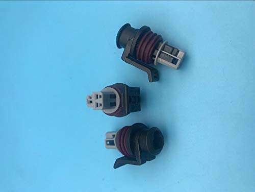 Davitu Cables, Adapters & Sockets - 100pcs/lot Connector 3-Way/pin sensor socket housing - (Color Name: 100) 2