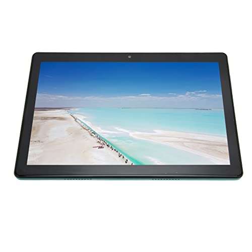 10.1 Inch Tablet, Portable Tablet Call Support Octa Core Processor Dual Speakers for Home for Office for Travel(Green) 2