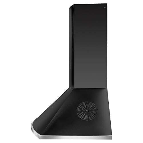 Faber 60 cm 1095 m³/HR Pyramid Kitchen Chimney (HOOD TENDER 3D BK T2S2 LTW 60, 2 Baffle Filters, Black) 6