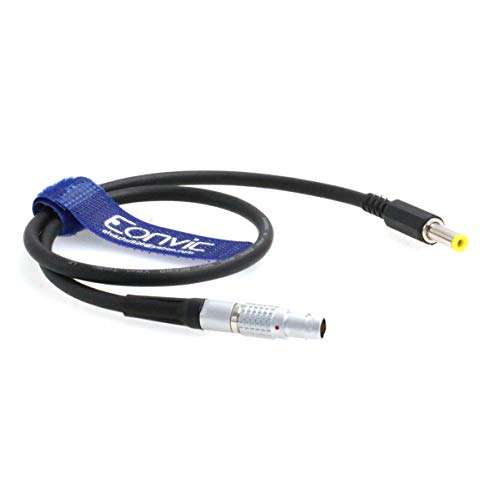 Eonvic DC to 2 pin Barrel Adapter Cable for Teradek Bond 3