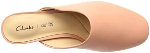 Clarks Women's Pure Blush Pink Leather Sandal-3.5 Kids UK (26132415) 6