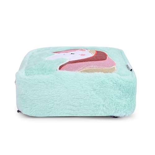 amazon basics Kids Character Fur Bag | Plush Soft Fur | Adjustable Shoulder Straps | Ideal for School, Picnic, Play (Faux Fur) 6