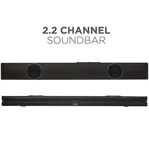 boAt AAVANTE Bar 1190 90W 2.2 Channel Bluetooth Soundbar, Built-in Active Subwoofers, Multiple Connectivity Modes, Entertainment Modes, Bluetooth V5.0(Premium Black) 4
