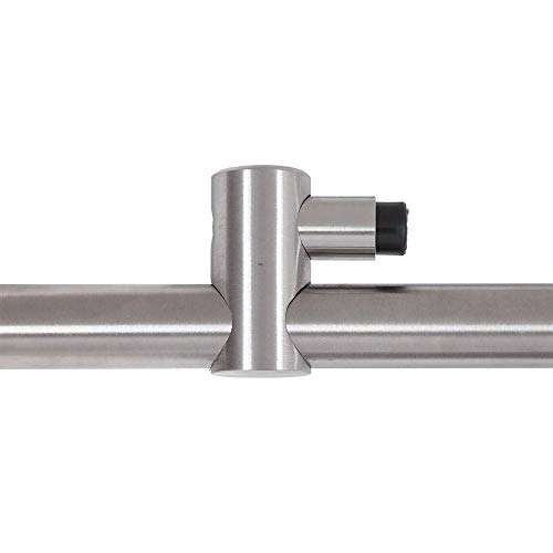 Stainless Steel Glass Sliding Door Hardware for Interior Doors - (Length: 6ft (1.83m)) 5