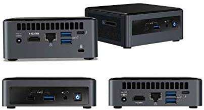 Intel NUC NUC10i5FNH1 Mini PC/HTPC, Quad-Core i5; 1.6Ghz up to 4.2Ghz Turbo, NVMe SSD, DDR4-2666 Mhz RAM, WiFi 6, BT 5.0 Thunderbolt 3, 4K Support, Triple Monitor Capable (32GB RAM + 1TB NVMe) 6